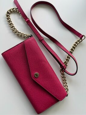 Michael Kors Wallet on Chain Adjustable Crossbody Bag